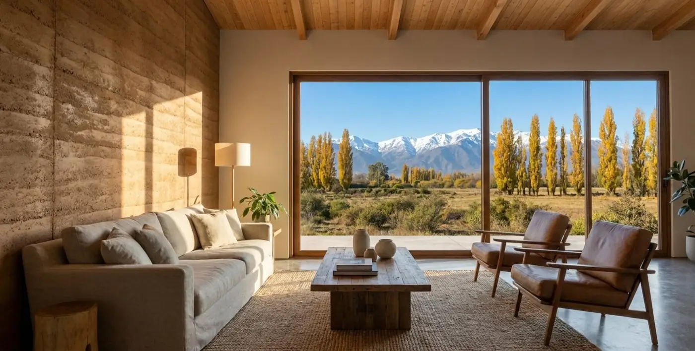 Casa María Pinto — vista interior